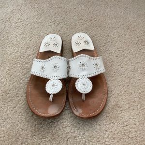 BOGO! White Jack Rogers Sandals